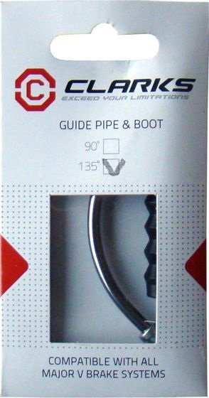 Направляющая троса тормоза v-brake 3-174, 135` + защит. резинка CX24 блистер СLARK'S