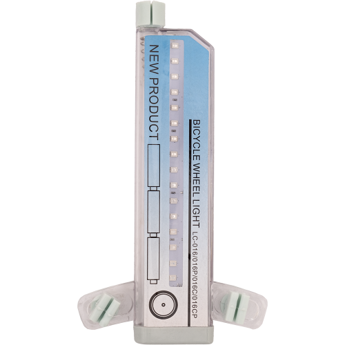 Голограмма на колесо с креплением на спицы (3хААА, 32 светодиода, LC-D016)