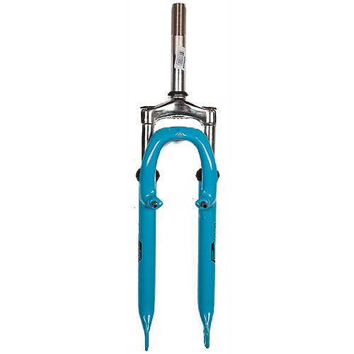 Вилка Zoom CH-327E для  шток резьбовой,длина штока 140мм,под V-брейк,цвет синий