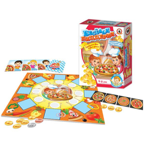 Экономическая игра для малышей Веселая пиццерия, 03491