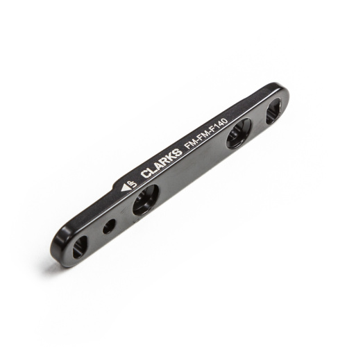 Адаптер 3-536 для диск. тормоза (FLAT MOUNT) алюм. перед. 140/160мм CB-FMFM-F140/160 черный CLARKS