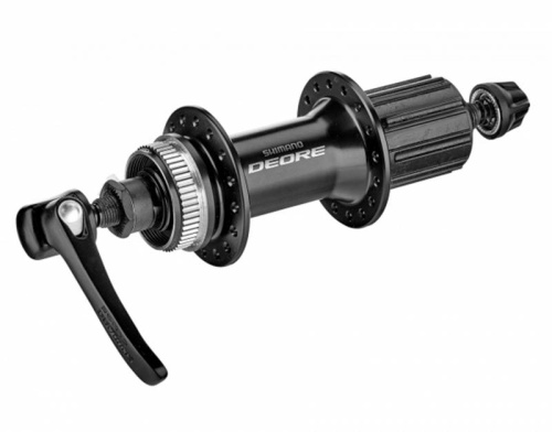 Втулка задняя Shimano Deore M6000, алюм. 32отв, под кассету 8-10ск, с эксц., под диск C.Lock, QR, с 