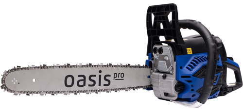 Бензиновая цепная пила Oasis GS-4518 Pro, двигатель 45 куб.см, 2,2 кВт / 3,0 л.с., 18"/45 см, .325", 1,5 мм, 72 зв., легкий старт