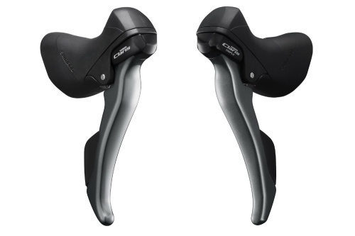 Перекл-ль CLARIS ASTR2000LIA 2-8077 (пистолетного типа ШОССЕ/ROAD) шифт+торм. ручка, 2х8ск. к-кт , черн, SHIMANO