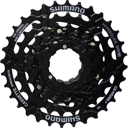 Кассета на 7 скоростей CS-HG200-7, 12-28 зубцов, ACSHG2007228T