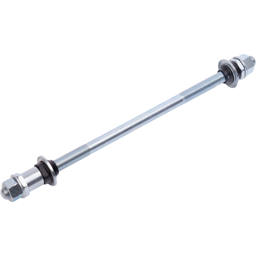 Ось задней втулки, 6-623, под гайку, с конусами, для FAT bike, Cr-Mo, 240mm, 3/8"