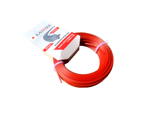 Леска для триммера сечение звезда диаметр 2,4 катушка 15м., ЛТЗ-024015 KAYAMA