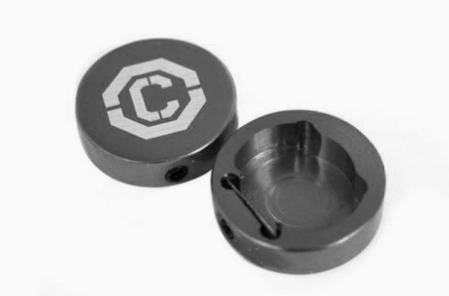 Руч./фиксаторы 3-300 "закрытые" СLR-CF алюм. анодир. черные CLARKS