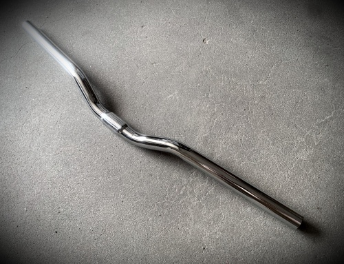 Руль 26"-28" стальной хромированный