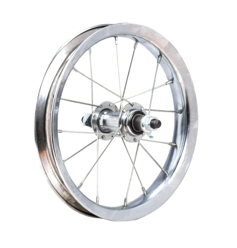 Колесо 12" переднее, хром