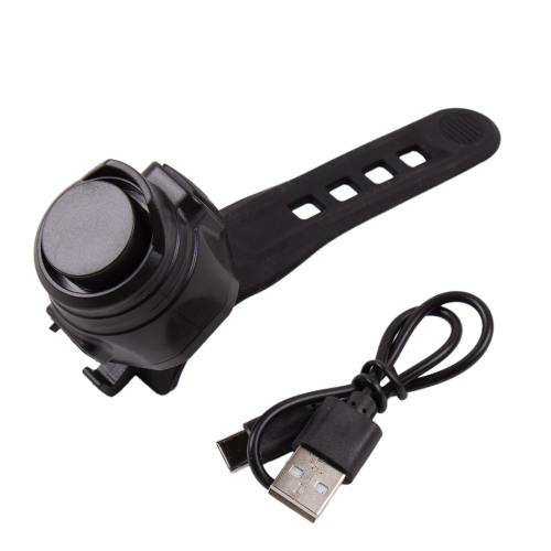 Портативный велосипедный звонок West Biking, мощностью 80 дБ, с шестью режимами работы и USB-зарядкой