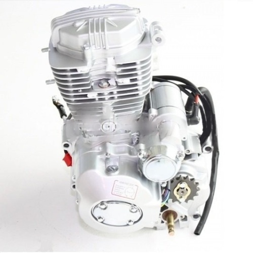 Двигатель 4Т 169FMM (CB250) 250см3 (МКПП) в сборе китайского мотоцикла Racer, Minsk, Irbis, Hors, Vi