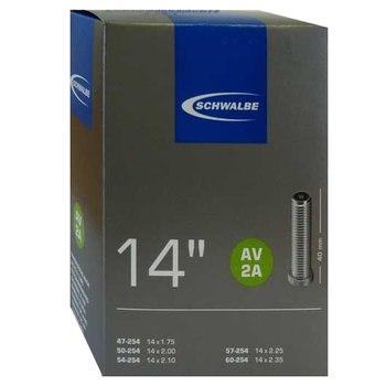 Камера. 14 авто 05-10407510 AV2A 14x1,75/2,35 (47/60-254) IB AGV 40mm. SCHWALBE