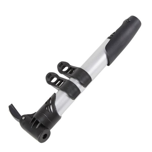 Насос ручной пласт. мини, 26x230, телескопический, крепл.на раму, авто ниппель, Т15706