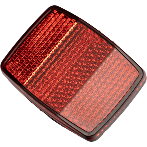 Катафот красный с гайкой для велосипедов