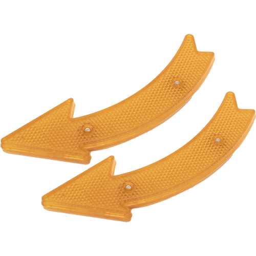 Комплект 2 шт боковых ветоотражателей на колесо велосипеда.