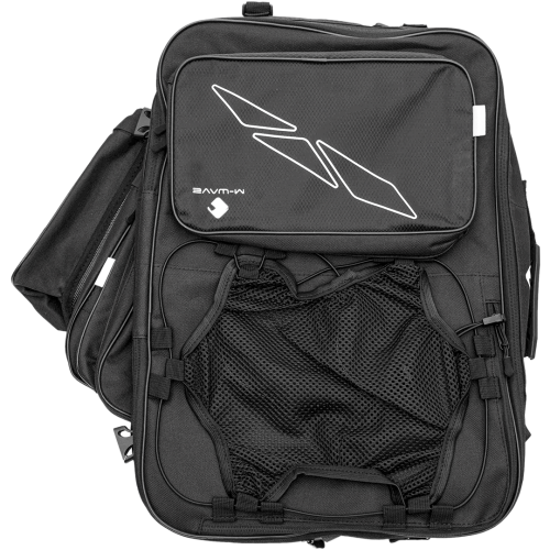 Сумка 5-122311 Amsterdam Triple "штаны" на багажн. 62 литра "3в1" 34х46х21см черно-серая M-WAVE