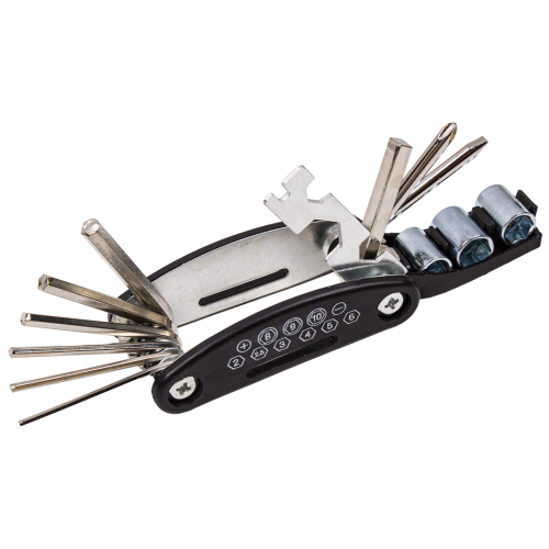 Набор инструментов West Biking для ремонта велосипеда, 15 в 1, сталь