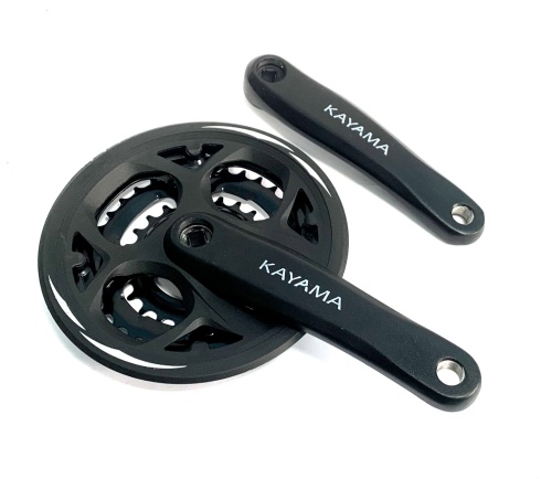 Шатуны KAYAMA  AC3342P1S 24*34*42T, 170 мм алюм. квадрат