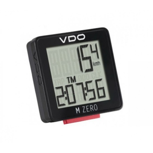 Велокомп. 4-3000 VDO M-ZERO WR 5 ф-ций 3-строчный дисплей (10) черный (Германия)