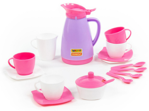 Набор детской посуды "Алиса" на 4 персоны (Pretty Pink)