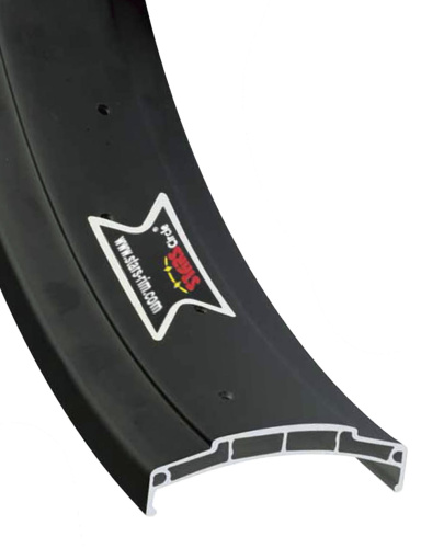 Обод 26" 5-380938 двойн. д/FAT BIKE (559х80/73х23.5мм 36отв.) черный