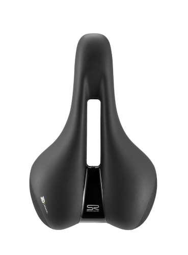 Седло SELLE ROYAL 02-300253 Ellipse Фитнес (Moderate) 3D Skingel Man 180х276мм 474гр