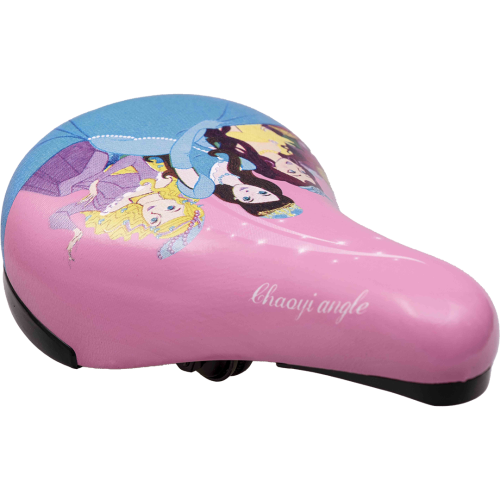 Седло велосипедное YW-AZ-419, детское для девочек, с замком 240х150мм