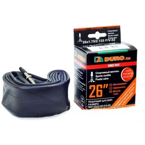 Камера 26х1,75/2,125 F/V-52 LITE 0.6mm DURO