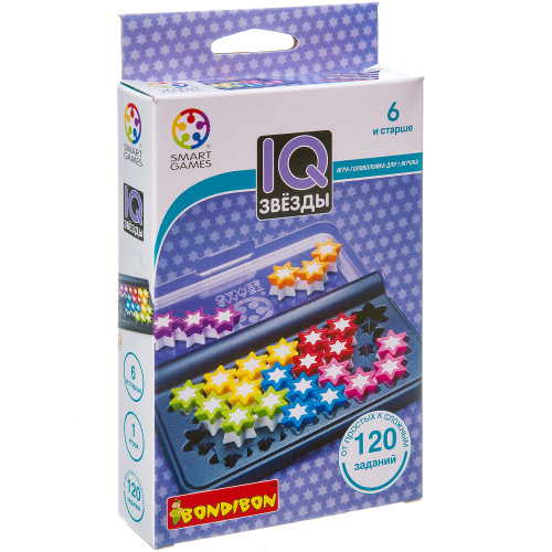 Логическая игра Bondibon IQ-Звёзды