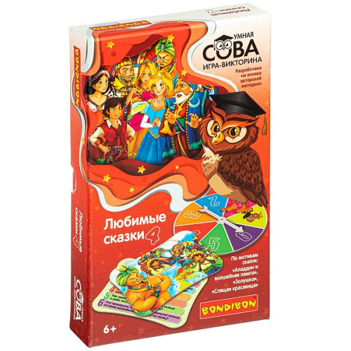 Игра-викторина Умная Сова «ЛЮБИМЫЕ СКАЗКИ 4