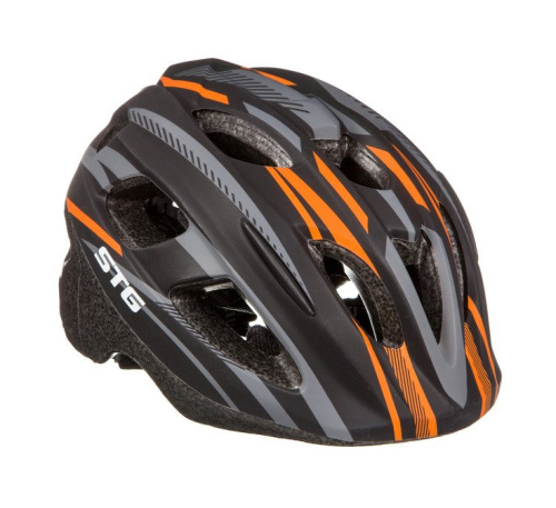 Шлем STG HB3-5-B, M (53-55), с фикс застежкой. Черн.