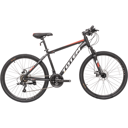 Велосипед TOTEM Starlight 26" D (26" 21ск рост 17") 2023 черный/красный