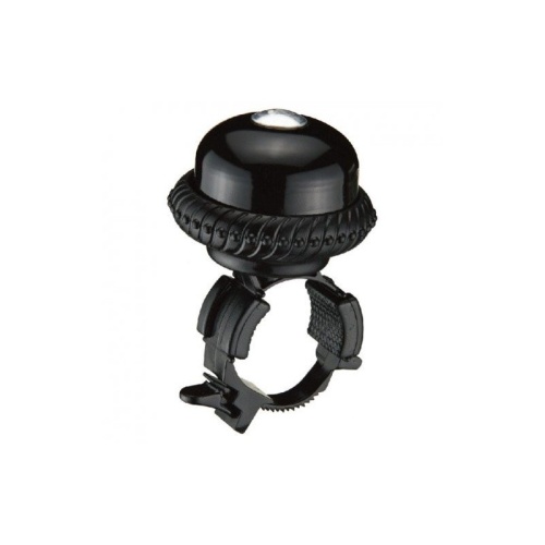 Звонок 6-890 алюм./пластик NH-B890AP вращ. корпус D=40мм б/съемн. крепл-е мини черный NUVO