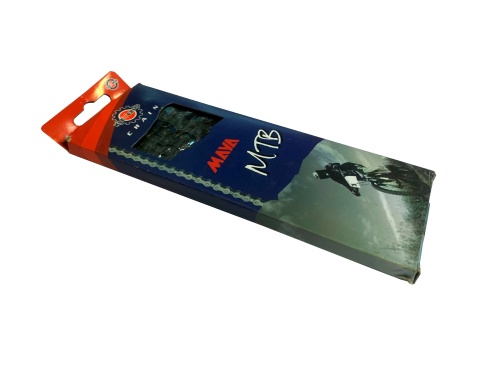 Цепь MAYA X410, 1/2" x 1/8"  116 звеньев, с замком, инд. упак