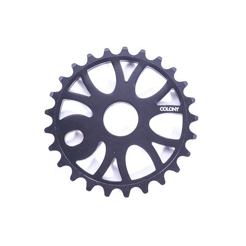Звезда 03-002251 Endeavour Sprocket - Team Design 25T Stamped 6061T6 Black I22-703A COLONY