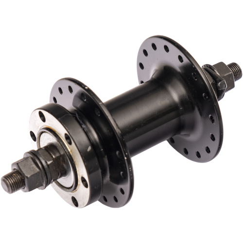 Втулка передняя WANG ZHENG WZ-A208F, алюм. 32отв., под диск, 3/8X14GX32H. ED, черная