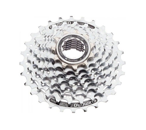 Кассета 8ск. Shimano ALIVIO ECSHG518128, 2-2198, 11-28 IG/HG серебр. инд. уп.