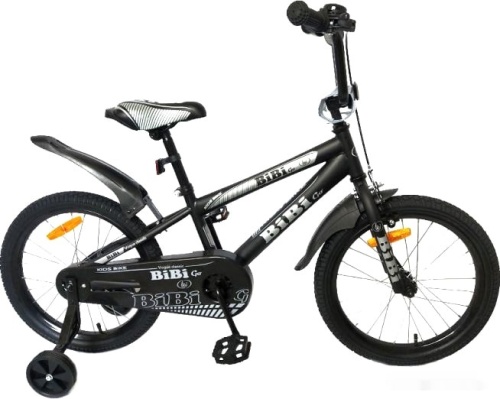 Велосипед детский двухколесный BIBI 18" GO 18.SC.GO.BK0 black