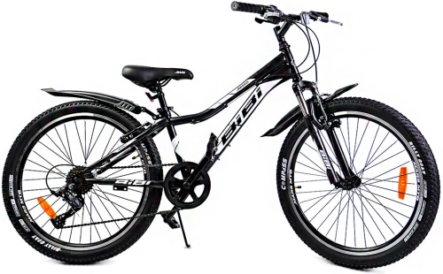 Велосипед BIBI MARS 24 черно/белый