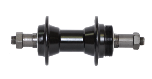 Втулка задняя QUANDO AE-641RQ, 6-160642, алюм. 32отв. под трещотку, с эксц., 135мм, черная