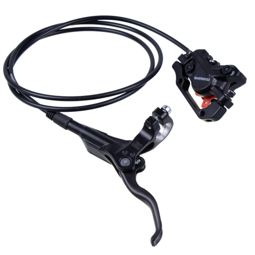 Тормоз задний, диск. гидр., SHIMANO, BL-M396, 1350 мм, IS/PM, черн., AM396RRURX135