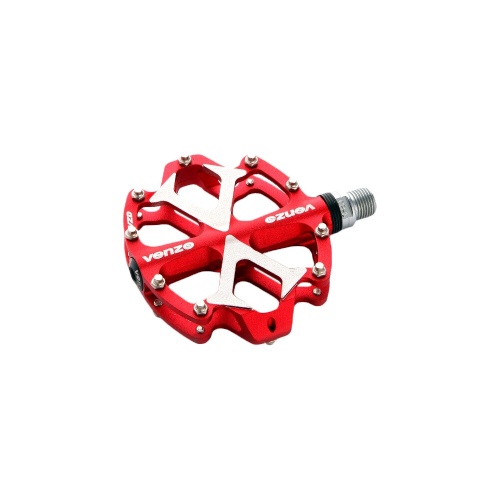 Педали VENZO DH/XC VZ-E02D-003, алюм. 3D CNC ALLOY, ось: CR-MO