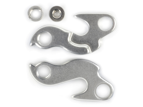 Держатель 8-39710101 "петух" A-UA120  (шоссе, AURA CX, A33, A44, A55) для заднего перекл. серебр. AUTHOR