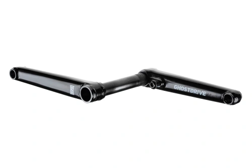 Шатуны BMX 03-200075 TSB Ghost drive cranks двухэлементные 160 mm RHD/LHD полый 22 мм вал, 48 шлицев,  вес в сборе 846 гр, черн. TSB NEW