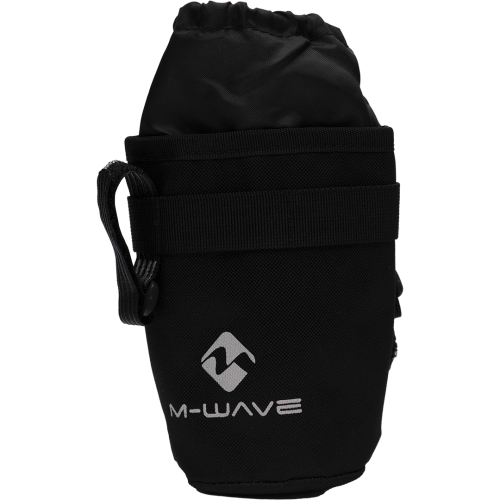 Флягодерж-ль 5-122342 высокопр. нейлон на 3х липучках, на вынос, раму, штырь и др. сохраняет тепло, влагозащит. M-WAVE NEW