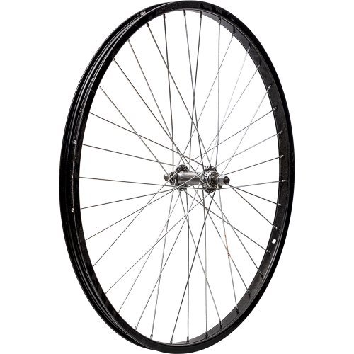 Колесо 26" переднее SF-HB03F, 36 отв., 3/8" гайки, под V-brake одностен (черный), Forward