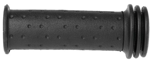 Ручки 00-170452 на руль детские H96 резиновые 102мм с торцевой защит. черные