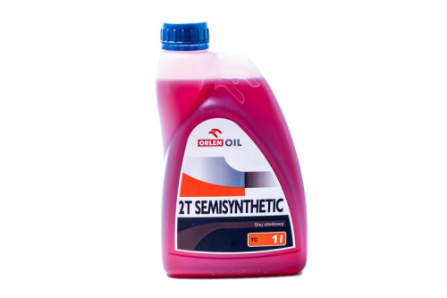 Масло ORLEN OIL 2Т 1л.( масло моторное 2T Semisynthetic TC 1л канистра пласт РП)