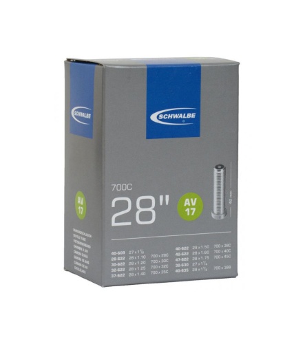 Камера 28 (700х28/47-622/635) IB AGV 40mm велосипедная 'Schlauch Schwalbe AV17